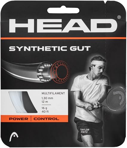 HEAD Synthetic Gut 16 White 40 Foot